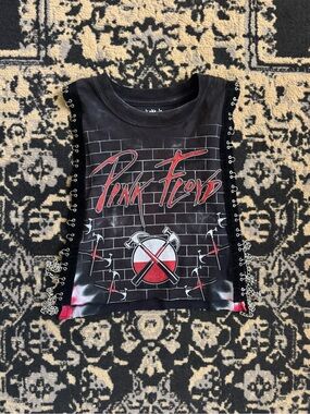 Iamkoko.la Reworked Pink Floyd Chain Tank Top